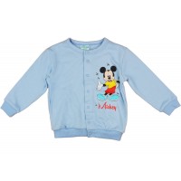 Disney Mickey világoskék baba kardigán