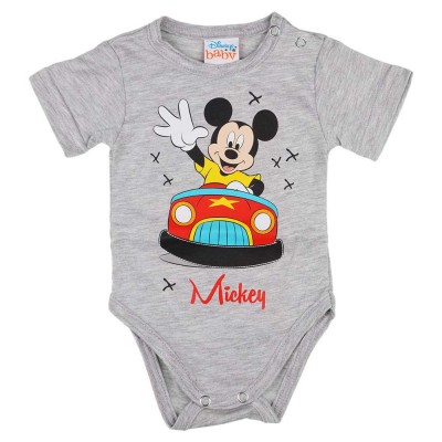 Disney Mickey rövid ujjú body fehér