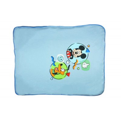 Disney Mickey és Plútó wellsoft béléses pamut babatakaró (méret: 70x90cm)