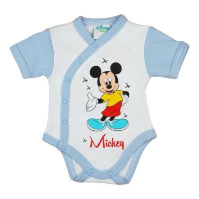 Disney Mickey rövid ujjú body fehér