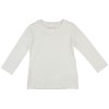 Hosszú ujjú fehér lányka póló