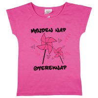 Mini&Me rövid ujjú kislány póló - gyereknap