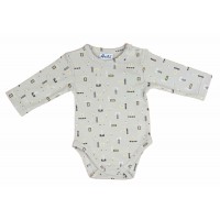 Mintás hosszú ujjú baba body Mintás hosszú ujjú baba body