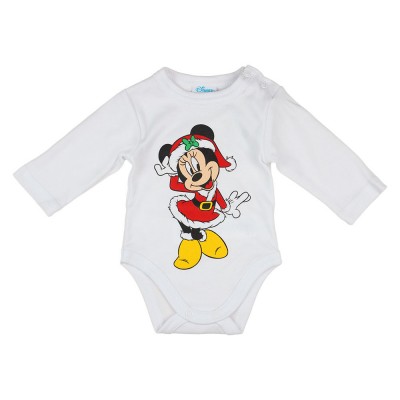 Disney Minnie karácsonyi hosszú újjú baba body
