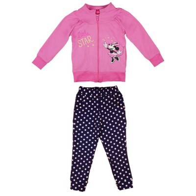 Kislány szabadidő szett Minnie egér mintával