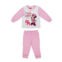2 részes kislány pamut pizsama Minnie egér mintával