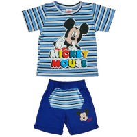 2 részes kisfiú pamut nyári szett Mickey egér mintával