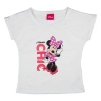 Ejtett válú kislány póló Minnie egér mintával