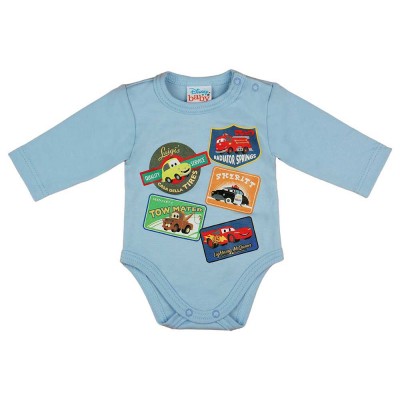 Hosszú ujjú baba body Verdák mintával