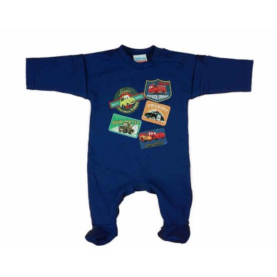 Disney Cars/ Verdák belül bolyhos hosszú ujjú rugdalózó