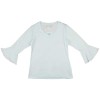 Hosszú ujjú lány póló 3/4-es ujjal