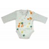 Hosszú ujjú baba body Szafaris mintával