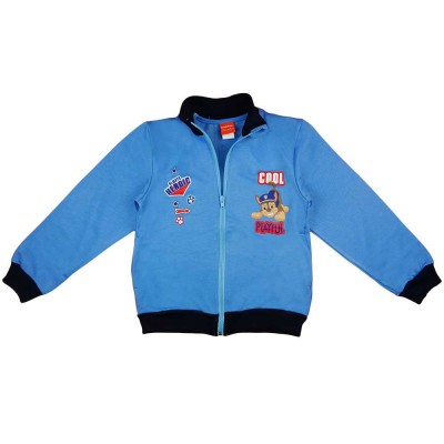 Belül bolyhos kardigán Mancs őrjárat mintával