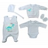 5 részes baba szett dinós mintával