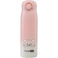FreeON thermo kulacs 480ml- Pink cica FreeON thermo kulacs 480ml- Pink cica