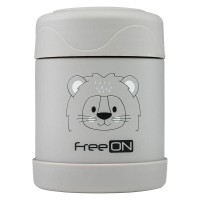 FreeON thermo ételtároló termosz 350 ml- Szürke oroszlán FreeON thermo ételtároló termosz 350 ml- Szürke oroszlán