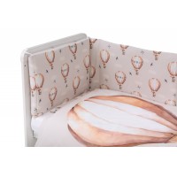 Bubaba 6 részes ágynemű szett- Flying bunny beige