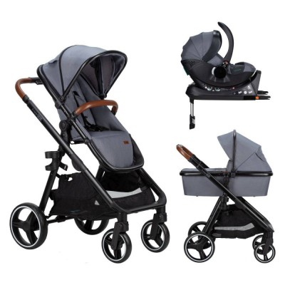 FreeON Bloom 4in1 multifunkciós babakocsi - Dark grey-Kiállított darab !