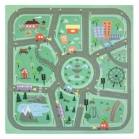 FreeON Free2Play Road habszivacs puzzle játszószőnyeg – 9 darabos FreeON Free2Play Road habszivacs puzzle játszószőnyeg – 9 darabos