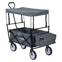 FreeON összecsukható strandkocsi tetővel