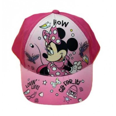 Minnie egér mintás kislány baseball sapka