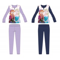 Disney Jégvarázs pamut jersey gyerek pizsama - kék - 110 Disney Jégvarázs pamut jersey gyerek pizsama - kék - 110