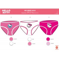 Hello Kitty kislány bugyi - 3 darabos pamut bugyi - 98-104