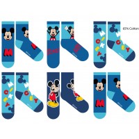 Disney Mickey egér gyerek pamut normál zokni - 6 pár/csomag - 23-26 Disney Mickey egér gyerek pamut normál zokni - 6 pár/csomag - 23-26