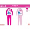 Disney Stitch jersey pamut pizsama - világosrózsaszín - 104