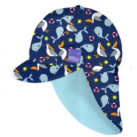 Gyermek UV szűrős fürdő sapka, UV 50+, méret S/M, Nautical