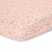 Little Dutch gumis lepedő 60x120 cm Fairy Floral