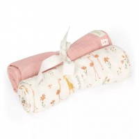 Little Dutch muszlin textilpelenka 70x70 cm 2 db - Blooming Safari Little Dutch muszlin textilpelenka 70x70 cm 2 db - Blooming Safari