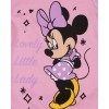 Belül bolyhos hosszú ujjú rugdalózó Minnie egér mintával