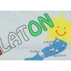 Ujjatlan gyerek póló Balaton felirattal