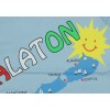 Ujjatlan gyerek póló Balaton felirattal