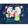 Disney Mickey és Minnie pamut-wellsoft takaró Karácsony (70x90)