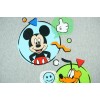 Disney Mickey és Plútó wellsoft béléses pamut babatakaró (méret: 70x90cm)