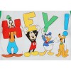 Disney Mickey és barátai hosszú ujjú baba body zöld