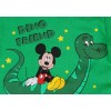 Disney Mickey dinós hosszú ujjú baba body zöld