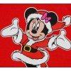 Disney Minnie karácsonyi hosszú ujjú baba body piros