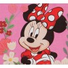Pamut babatakaró - Minnie egér mintával 70x90cm