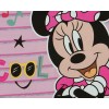 Rövid ujjú kislány nyári ruha Minnie egér mintával